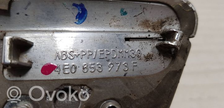 Audi A8 S8 D3 4E Listwa / Nakładka na błotnik przedni 4E0853973F