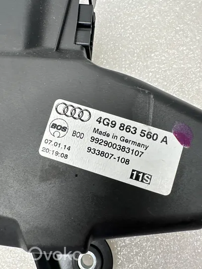 Audi A6 S6 C7 4G Silniczek kurtyny szyby tylnej 4G9863560A