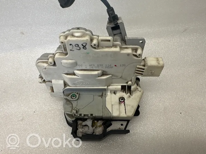 Audi A6 S6 C6 4F Zamek drzwi przednich 4F0839016