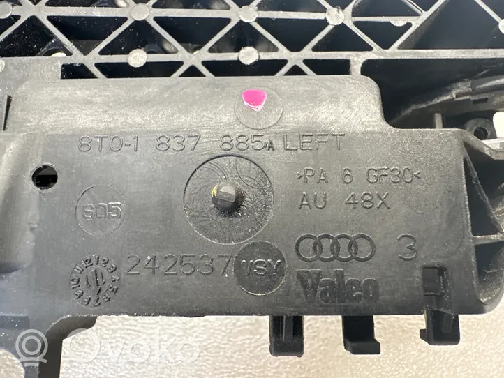 Audi A4 S4 B8 8K Poignée extérieure de porte avant 8T01837885