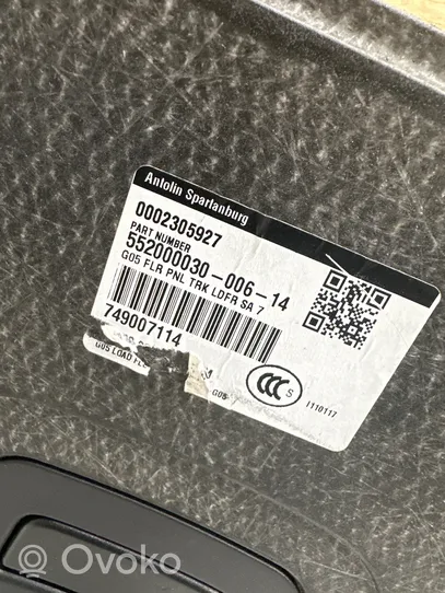 BMW X5 G05 Doublure de coffre arrière, tapis de sol G9942