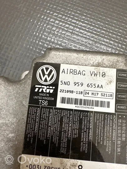 Volkswagen PASSAT B7 Module de contrôle airbag 5N0959655AA