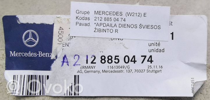 Mercedes-Benz E W212 Priekinio žibinto apdaila 2128850474