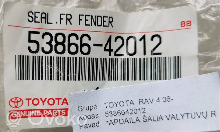 Toyota RAV 4 (XA30) Podszybie przednie 5386642012