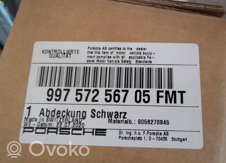 Porsche 911 Coperchio/tappo della scatola vassoio della batteria 99757256705FMT