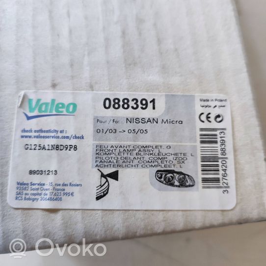 Nissan Micra Indicatore di direzione anteriore 26135AX600