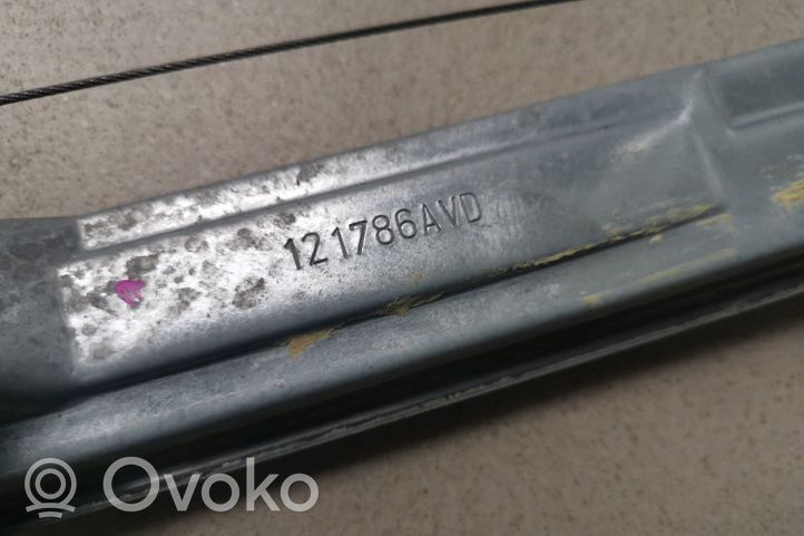 Citroen DS4 Mechanizm podnoszenia szyby przedniej bez silnika 121786AVD