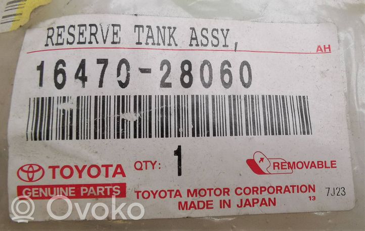 Toyota Camry Vase d'expansion / réservoir de liquide de refroidissement 1647028060