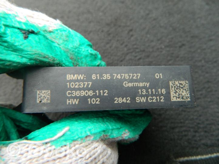 BMW X3 F25 Bagažinės dangčio valdymo blokas 7475727