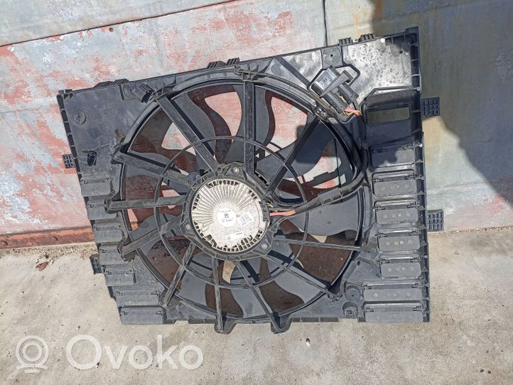 Porsche Cayenne (92A) Electric radiator cooling fan 7P0121207B