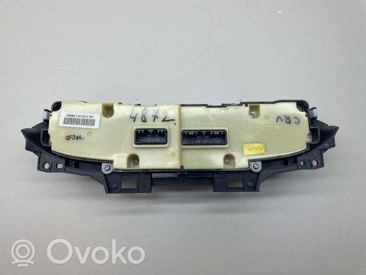 Honda CR-V Gaisa kondicioniera / klimata kontroles / salona apsildes vadības bloks (salonā) 54000T1VG052M1