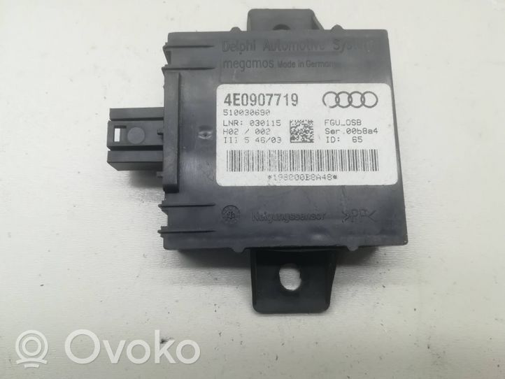Audi A8 S8 D3 4E Boîtier module alarme 4e0907719