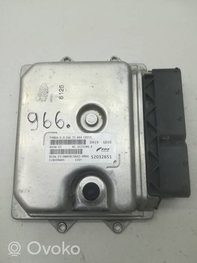 Fiat Panda III Calculateur moteur ECU 52032651