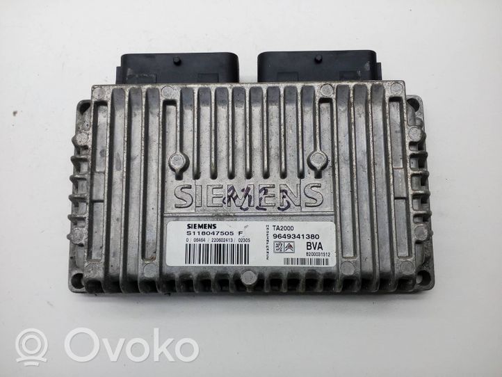 Peugeot 307 Module de contrôle de boîte de vitesses ECU S118047505F