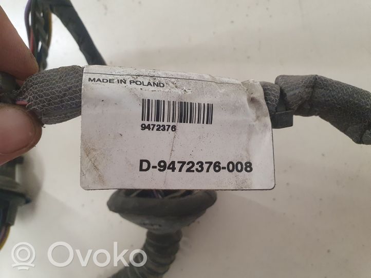 Volvo S60 Rear door wiring loom 9472376
