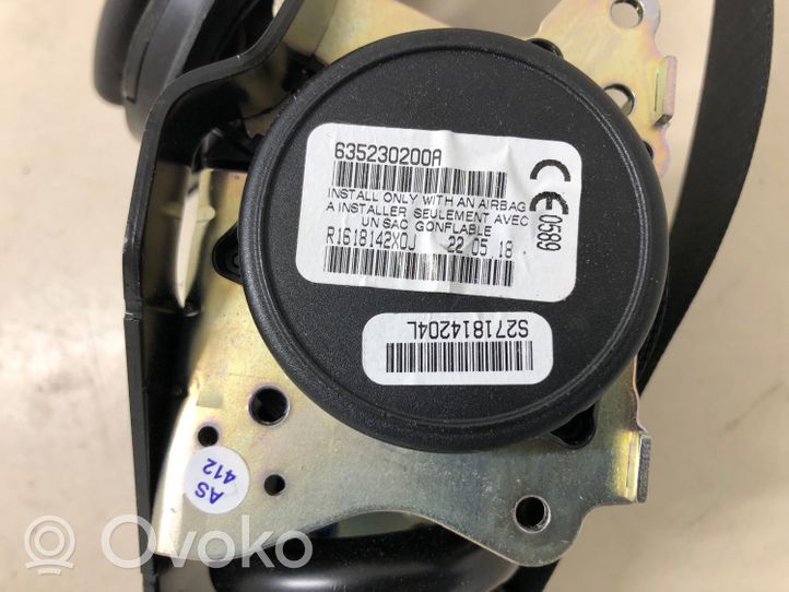 BMW X5 F15 Pas bezpieczeństwa fotela tylnego 7343645