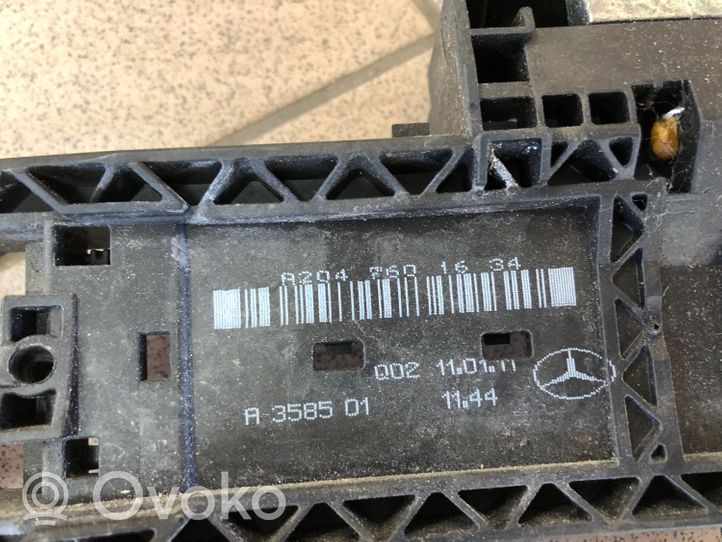 Mercedes-Benz CLS C218 X218 Klamka/wspornik zewnętrzny drzwi tylnych A2047601634