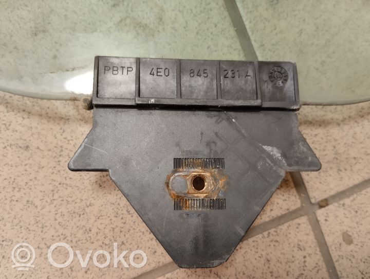 Audi A8 S8 D3 4E Fenster Scheibe Tür hinten 4E0845231A