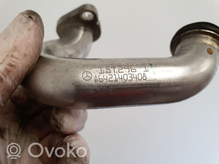 Mercedes-Benz S W222 Linea/tubo flessibile della valvola EGR A6421403408