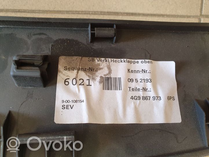 Audi A6 S6 C7 4G Obere Heckklappen-/Kofferraumabdeckung 4G9867973