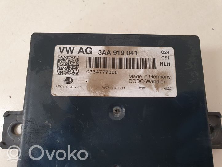 Volkswagen PASSAT CC Voltage converter/converter module 3AA919041