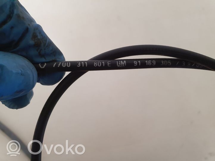 Opel Vivaro Front door cable line 7700311801E