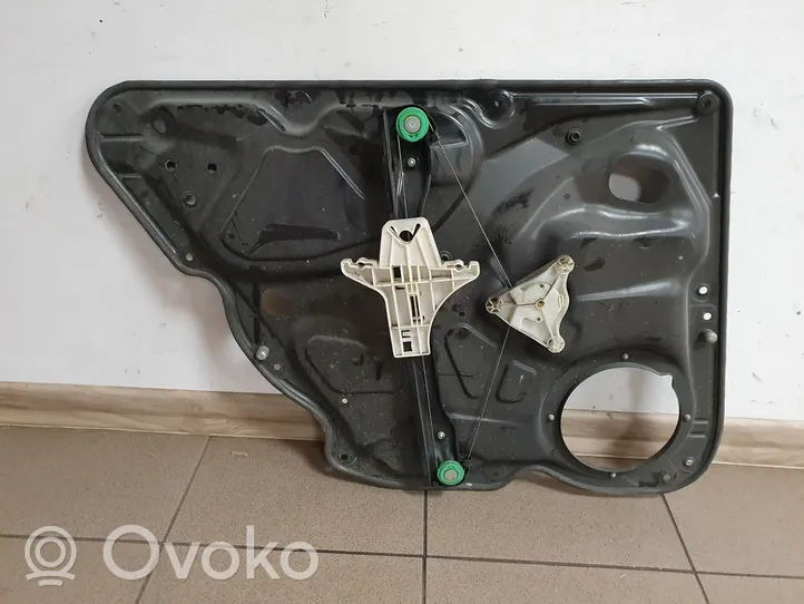 Volkswagen PASSAT B6 Mechanizm podnoszenia szyby tylnej bez silnika 3C4839756H