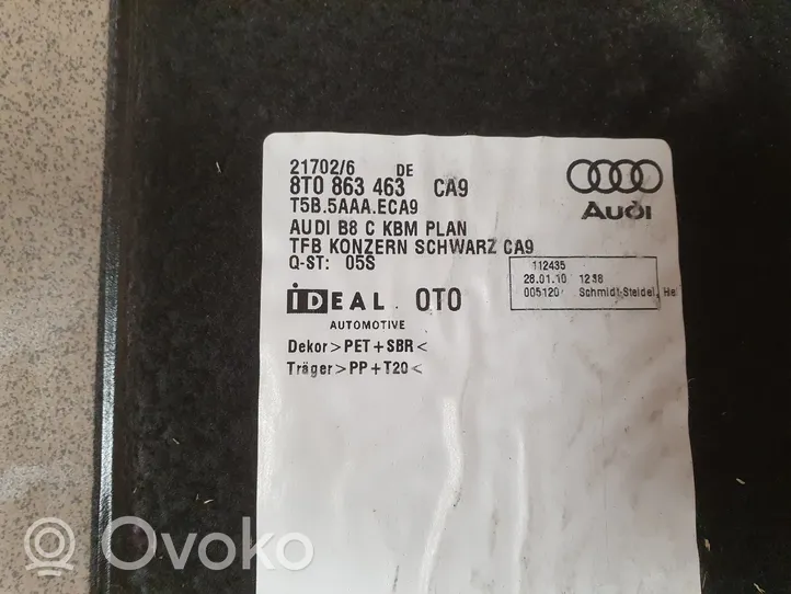 Audi A5 8T 8F Ковер багажника 8T0863463