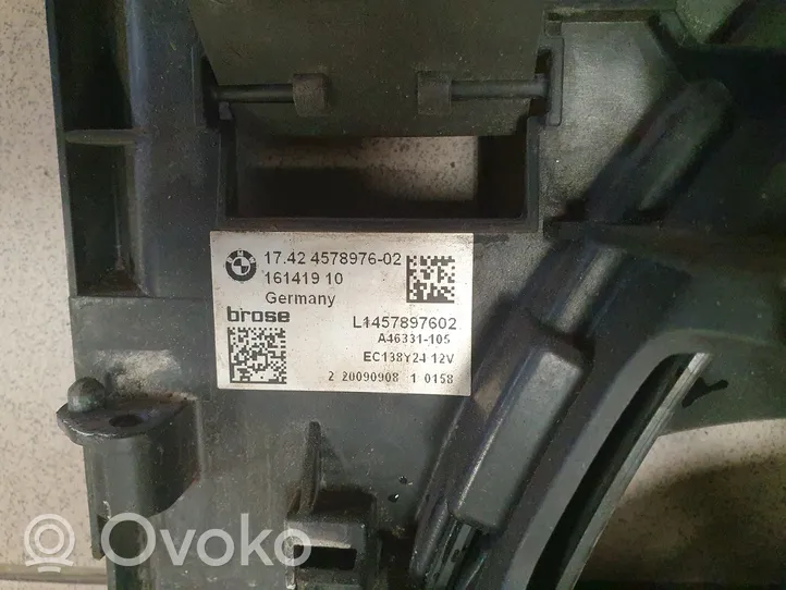 BMW 7 F01 F02 F03 F04 Elektryczny wentylator chłodnicy 4578976