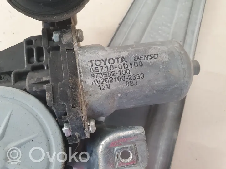Toyota Auris 150 Elektryczny podnośnik szyby drzwi tylnych 857100D100