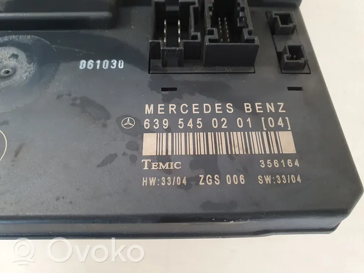 Mercedes-Benz Vito Viano W639 Module confort 6395450201