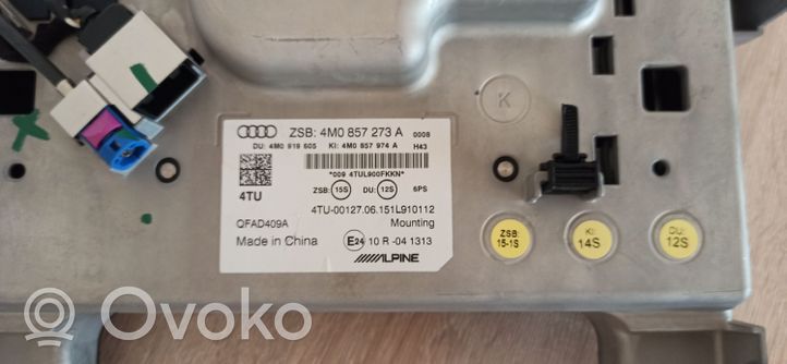 Audi Q7 4M Monitor / wyświetlacz / ekran 4M0857273