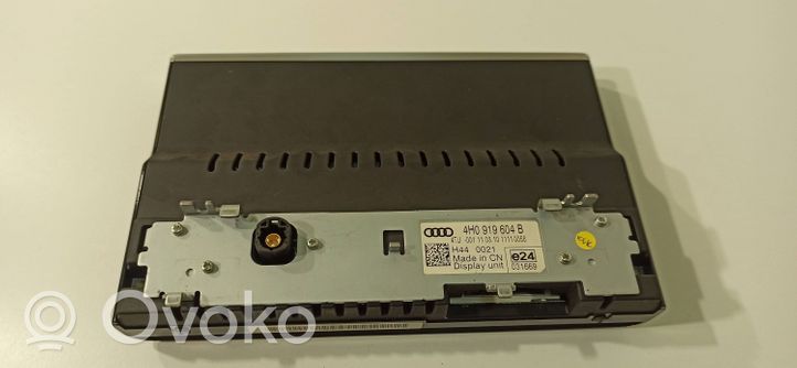 Audi A8 S8 D4 4H Monitori/näyttö/pieni näyttö 4H0919604B