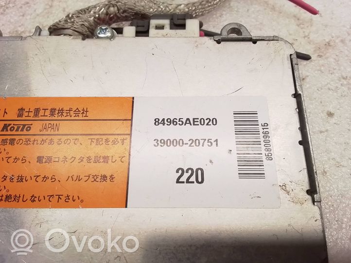 Subaru Legacy Xenon-valojen ohjainlaite/moduuli 84965AE020