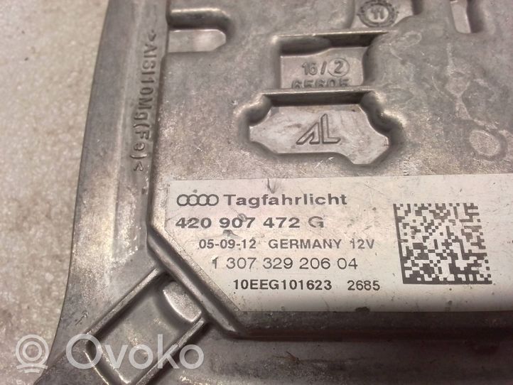 Audi A4 S4 B8 8K Ajovalojen virranrajoitinmoduuli Xenon 420907472G