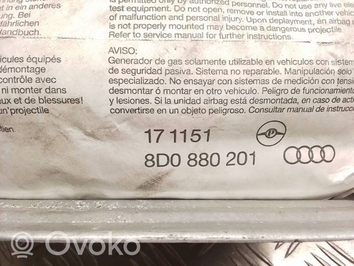 Audi A4 S4 B5 8D Airbag del passeggero 8D0880201