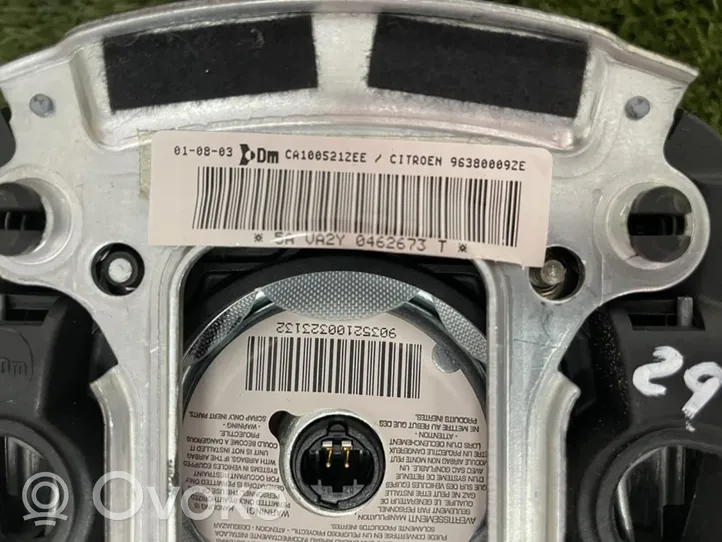 Citroen C3 Steering wheel airbag 96380009ZE