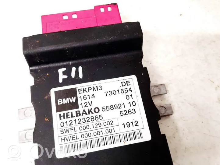 BMW 1 F20 F21 Degalų (kuro) siurblio valdymo blokas 16147301554