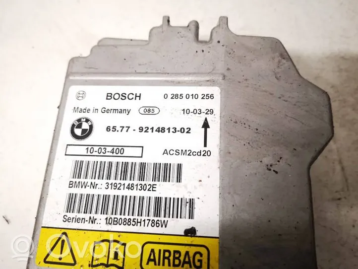 BMW X5 E70 Module de contrôle airbag 6577921481302