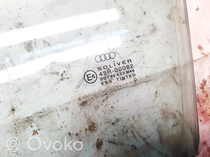 Audi A6 S6 C5 4B Etuoven ikkunalasi, neliovinen malli 