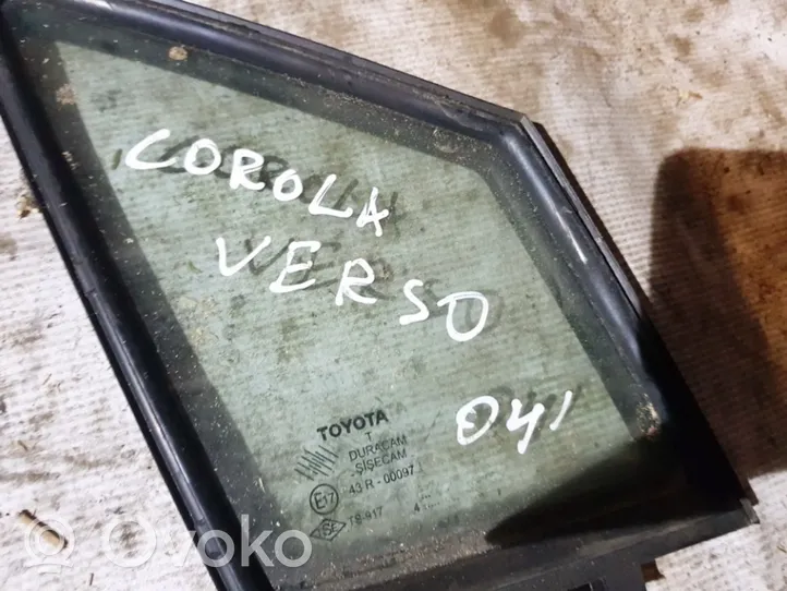 Toyota Corolla Verso AR10 Trikampis stiklas kėbulo priekyje 