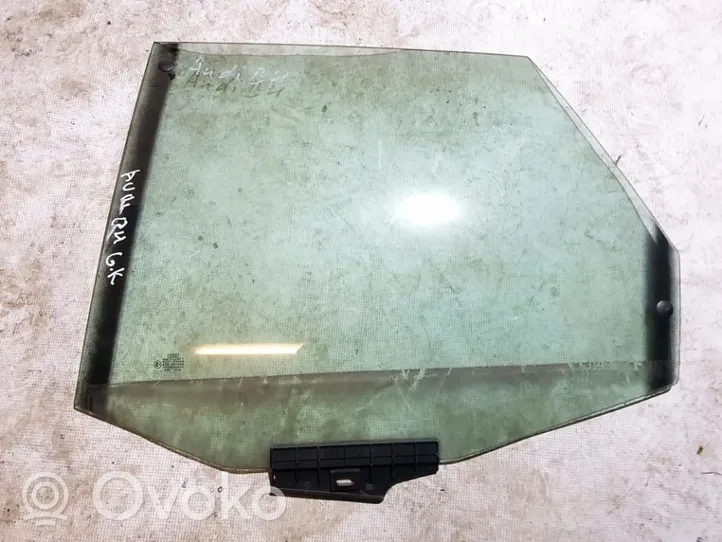 Audi 80 90 B3 Rear door window glass 