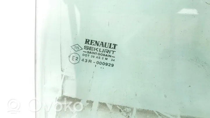 Renault Laguna II Vetro del finestrino della portiera posteriore 
