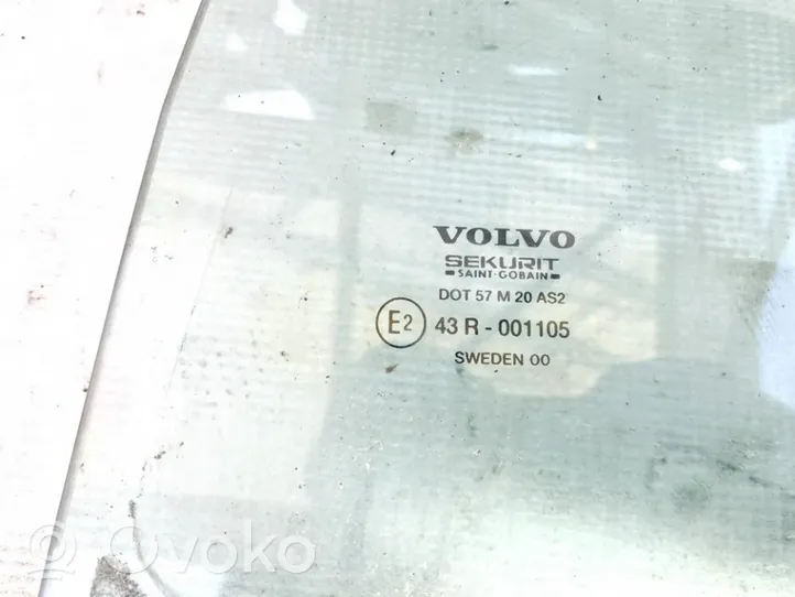 Volvo S60 Vitre de fenêtre porte arrière 
