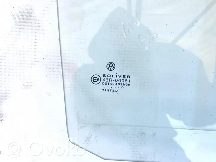 Volkswagen PASSAT B5 Vitre de fenêtre porte arrière 