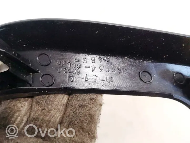 Toyota Land Cruiser (J100) Inne części wnętrza samochodu 5883460020