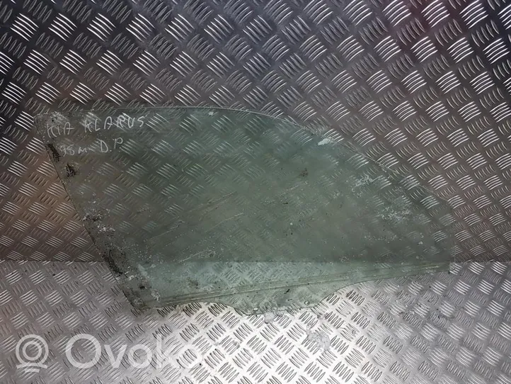 KIA Clarus Front door window glass four-door 