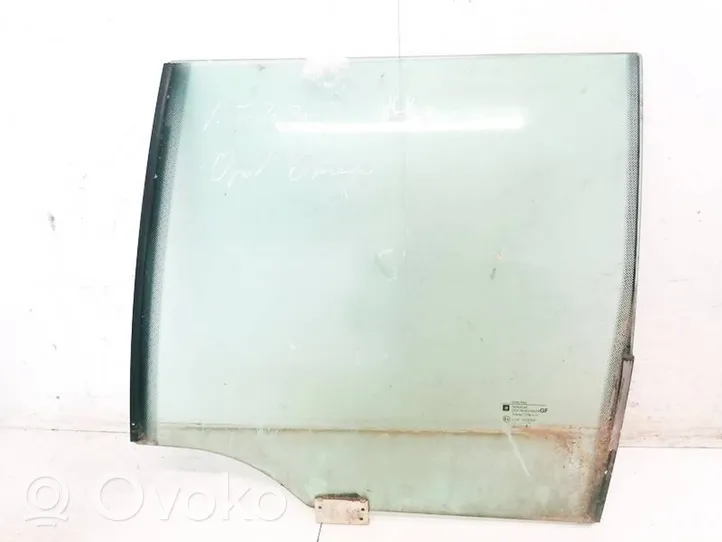 Opel Omega B1 Rear door window glass 