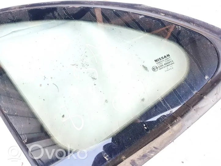 Nissan Almera Tino Szyba karoseryjna tylna 