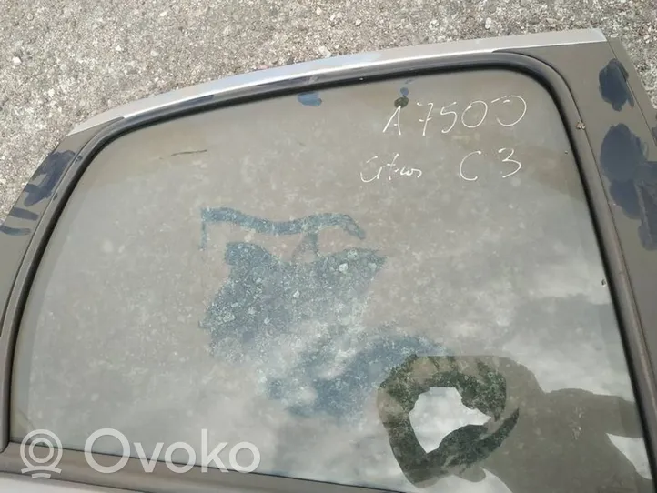 Citroen C3 Rear door window glass 